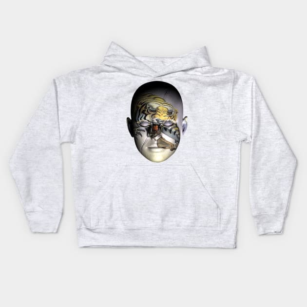 Dali on my Mind 4 Kids Hoodie by thematics